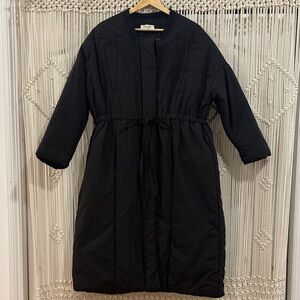 Qing Yi Boutique Women's Black Puffer Coat